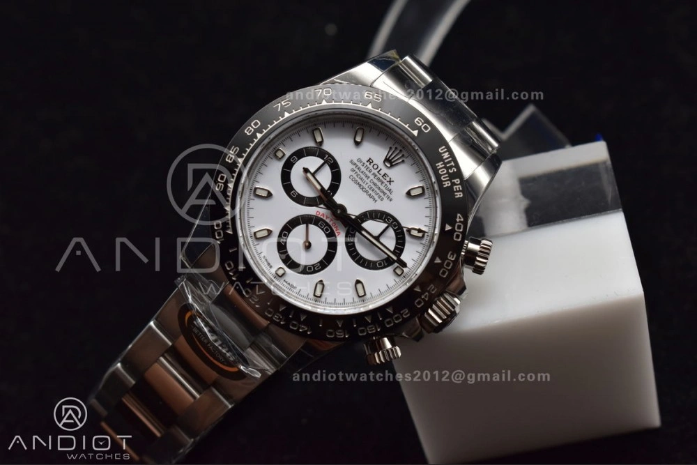 Lightweight Daytona 116500 BTF 1:1 Best Edition 904L SS Case and Bracelet White Dial SA 732
