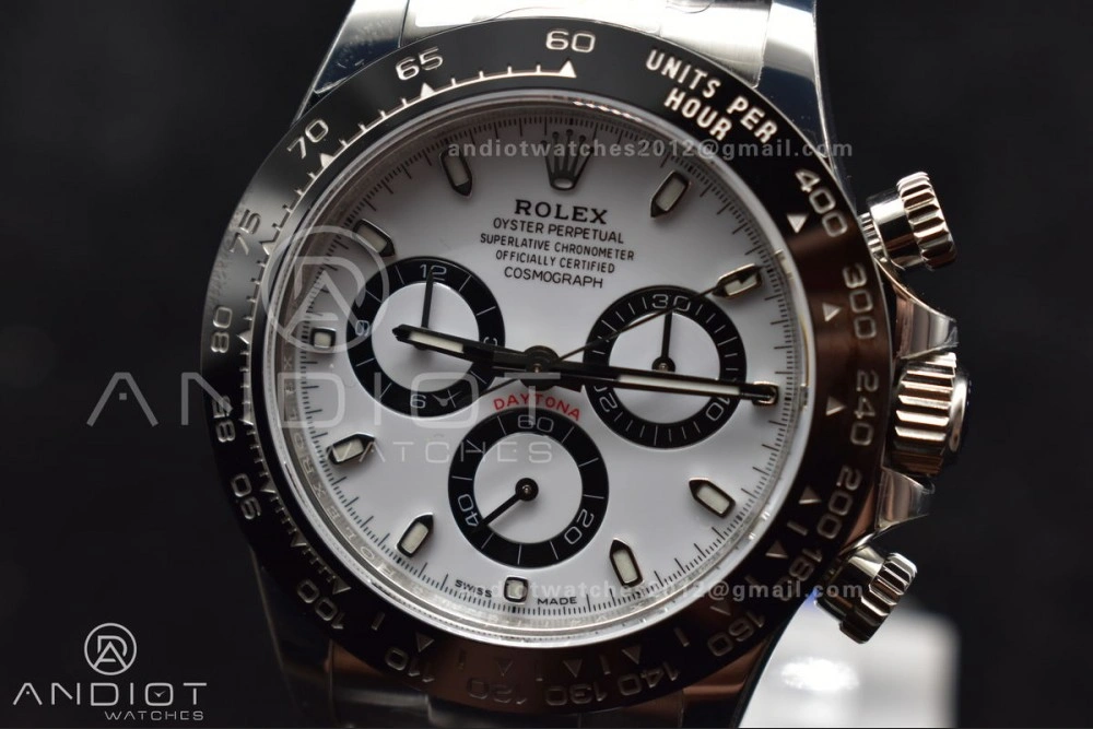 Lightweight Daytona 116500 BTF 1:1 Best Edition 904L SS Case and Bracelet White Dial SA 732