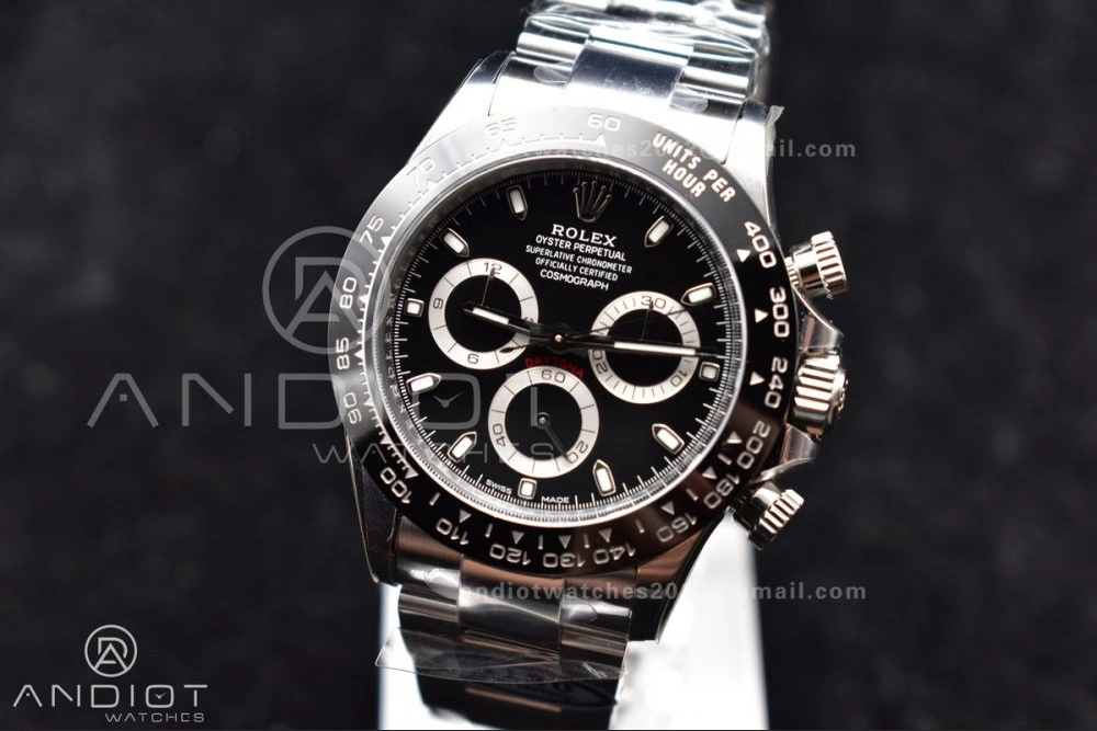 MoistureWicking Daytona 116500 Clean V3 904L SS Case And Bracelet Black Dial 728
