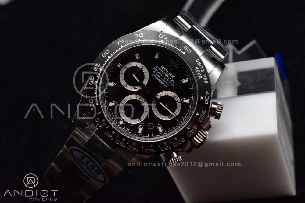 MoistureWicking Daytona 116500 Clean V3 904L SS Case And Bracelet Black Dial 728