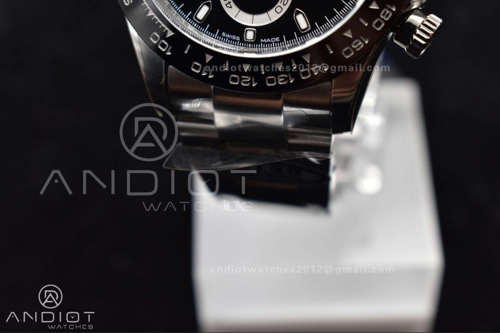 MoistureWicking Daytona 116500 Clean V3 904L SS Case And Bracelet Black Dial 728
