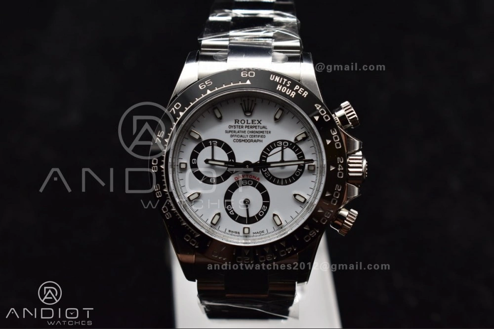 Daytona 116500 Clean V3 904L SS Case And Bracelet White Dial Lightweight 726