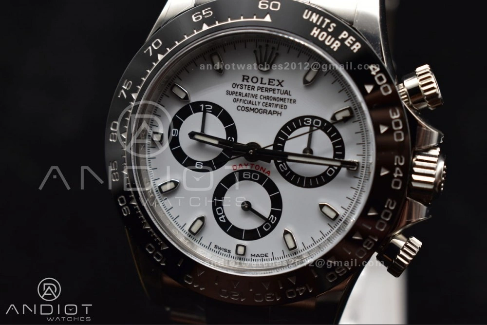 Daytona 116500 Clean V3 904L SS Case And Bracelet White Dial Lightweight 726
