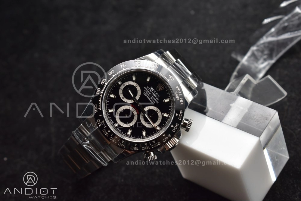 Reliable Daytona 116500 SB VSF 1:1 Best Edition 904L Steel Black Dial on SS Bracelet DD 729
