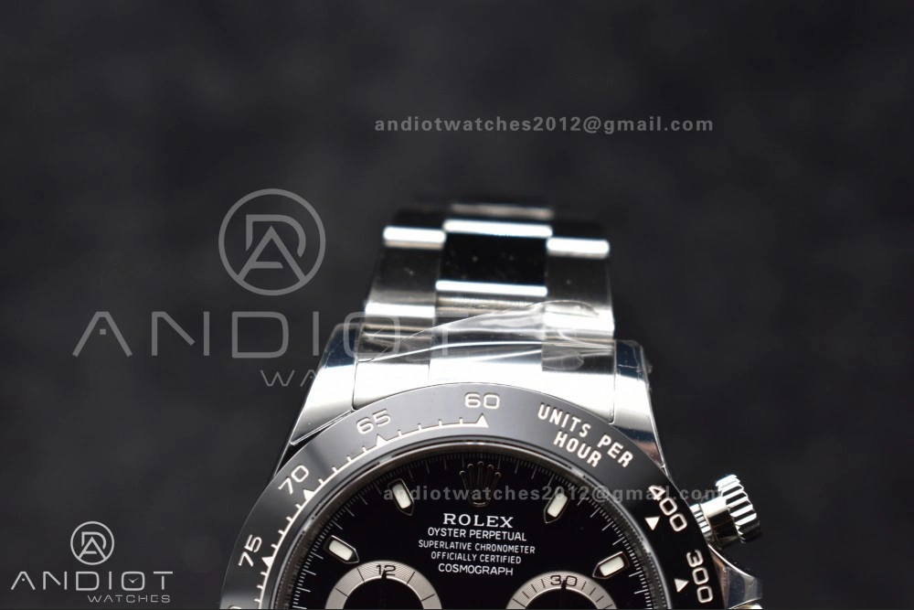 Reliable Daytona 116500 SB VSF 1:1 Best Edition 904L Steel Black Dial on SS Bracelet DD 729
