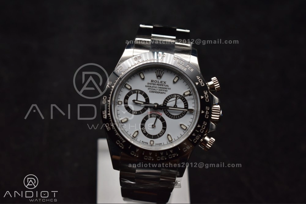 Daytona 116500 SB VSF 1:1 Best Edition 904L Steel White Dial on SS Bracelet DD WellDesigned 735