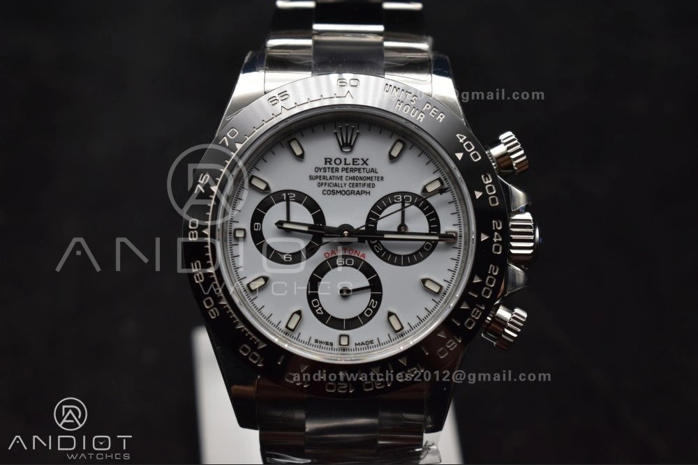 Daytona 116500 SB VSF 1:1 Best Edition 904L Steel White Dial on SS Bracelet DD WellDesigned 735