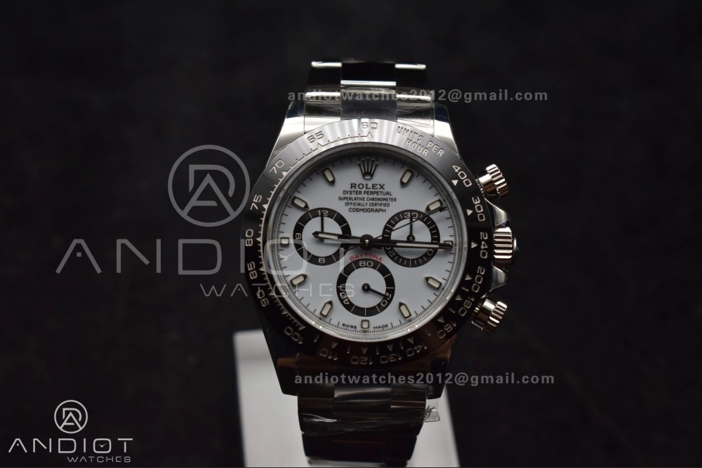 Daytona 116500 SB VSF 1:1 Best Edition 904L Steel White Dial on SS Bracelet DD WellDesigned 735