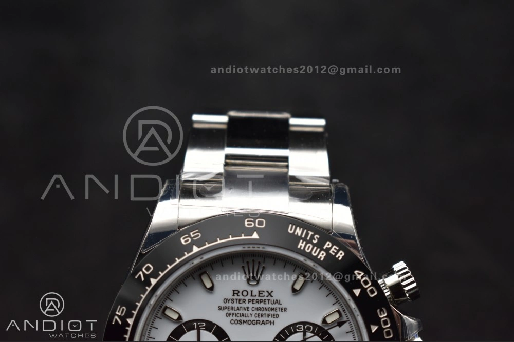Daytona 116500 SB VSF 1:1 Best Edition 904L Steel White Dial on SS Bracelet DD WellDesigned 735