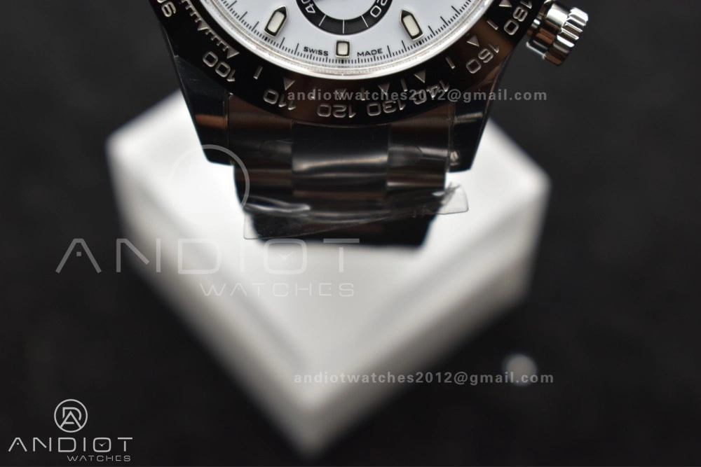 Daytona 116500 SB VSF 1:1 Best Edition 904L Steel White Dial on SS Bracelet DD WellDesigned 735