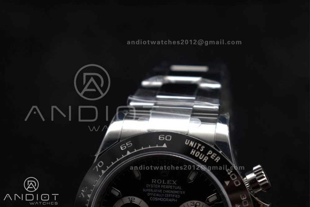 Daytona 116500 ZF 1:1 Best Edition 904L SS Case and Bracelet Black Dial SH Stretchable 727