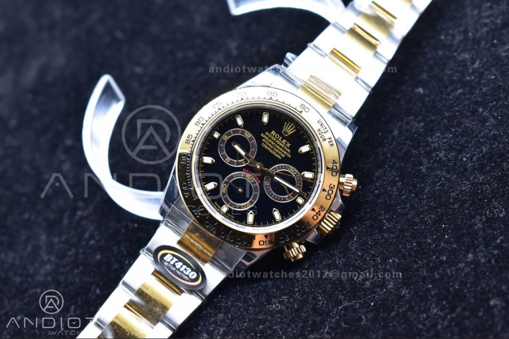 Modern Daytona 116503 BTF 1:1 Best Edition 904L SS Case and Bracelet Black Dial SA 734