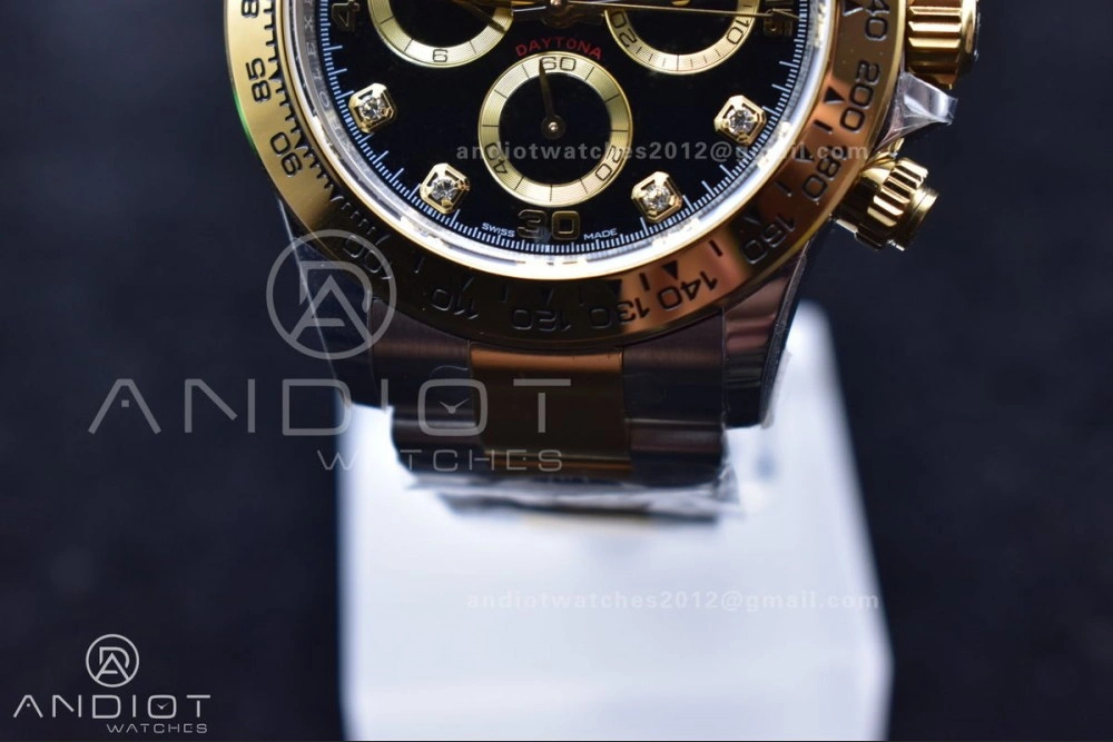 Daytona 116503 BTF 1:1 Best Edition 904L SS Case and Bracelet Black Diamonds Dial SA Efficient 741