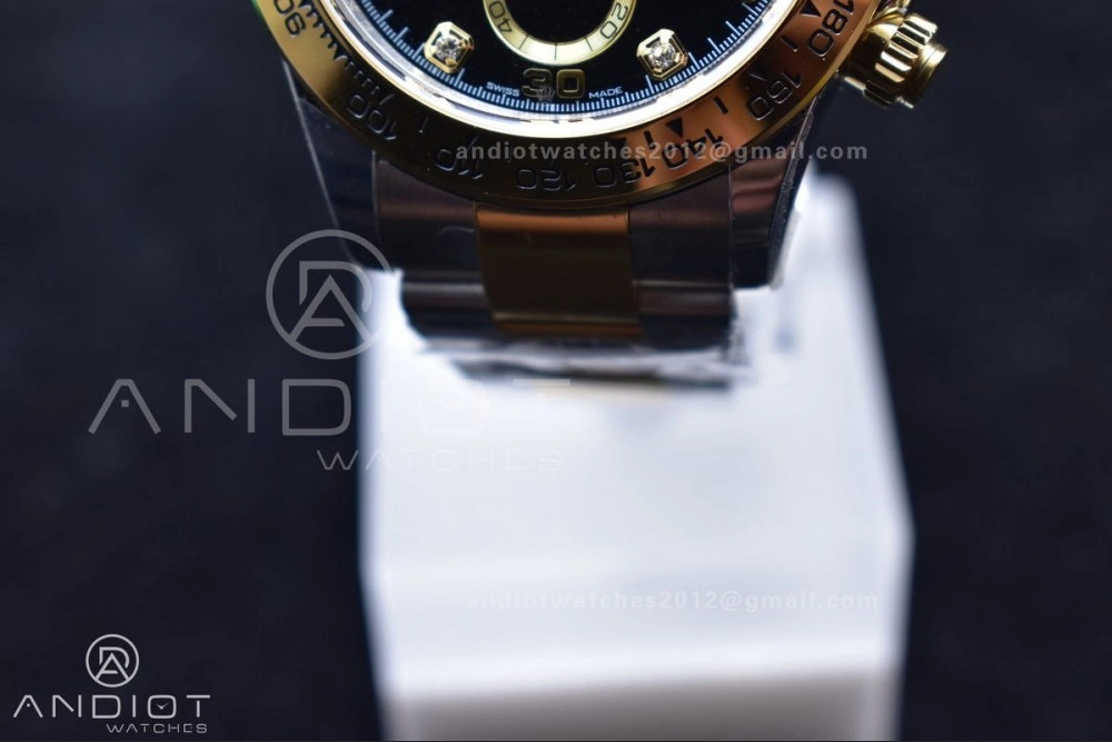 Daytona 116503 BTF 1:1 Best Edition 904L SS Case and Bracelet Black Diamonds Dial SA Efficient 741