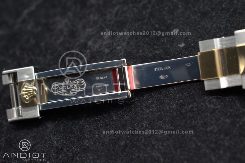 Daytona 116503 Clean 1:1 Best Edition White Dial Arabic Markers on SS YG Bracelet SA4130 V GoodFit 737
