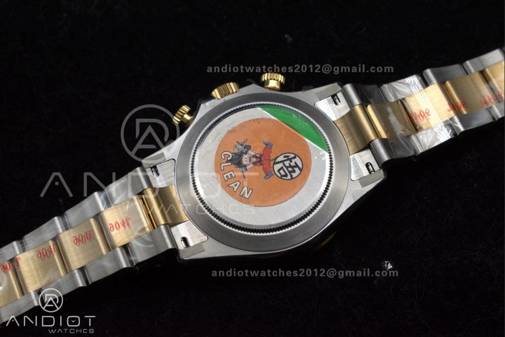 Daytona 116503 Clean 1:1 Best Edition White Dial Arabic Markers on SS YG Bracelet SA4130 V GoodFit 737