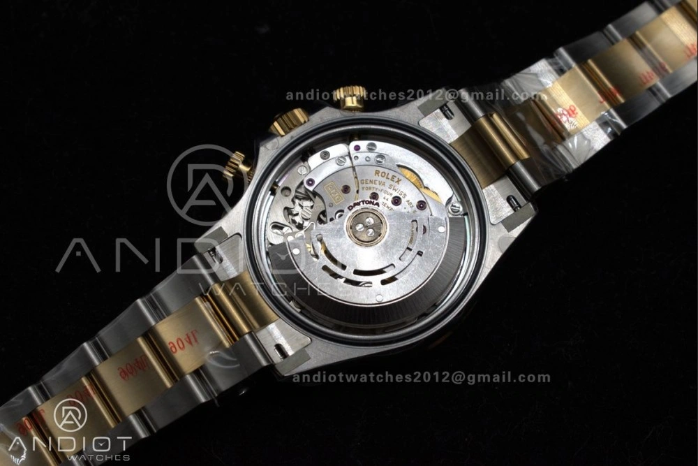 Daytona 116503 Clean 1:1 Best Edition White Dial Arabic Markers on SS YG Bracelet SA4130 V GoodFit 737