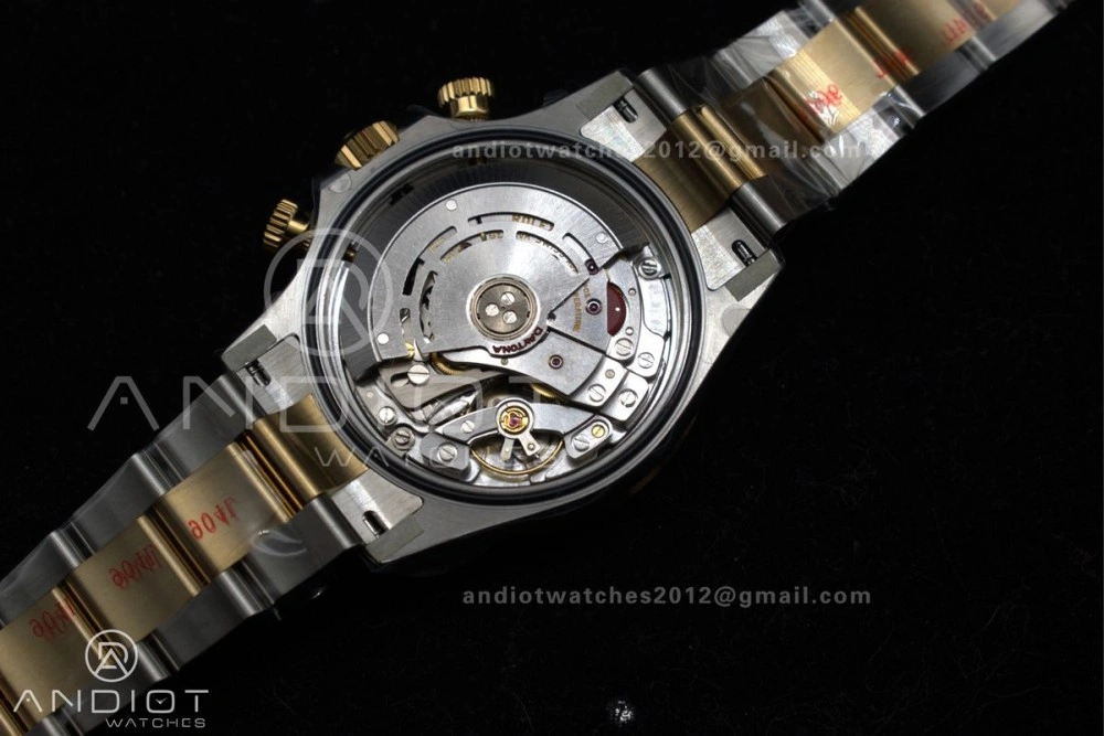 Daytona 116503 Clean 1:1 Best Edition White Dial Arabic Markers on SS YG Bracelet SA4130 V GoodFit 737