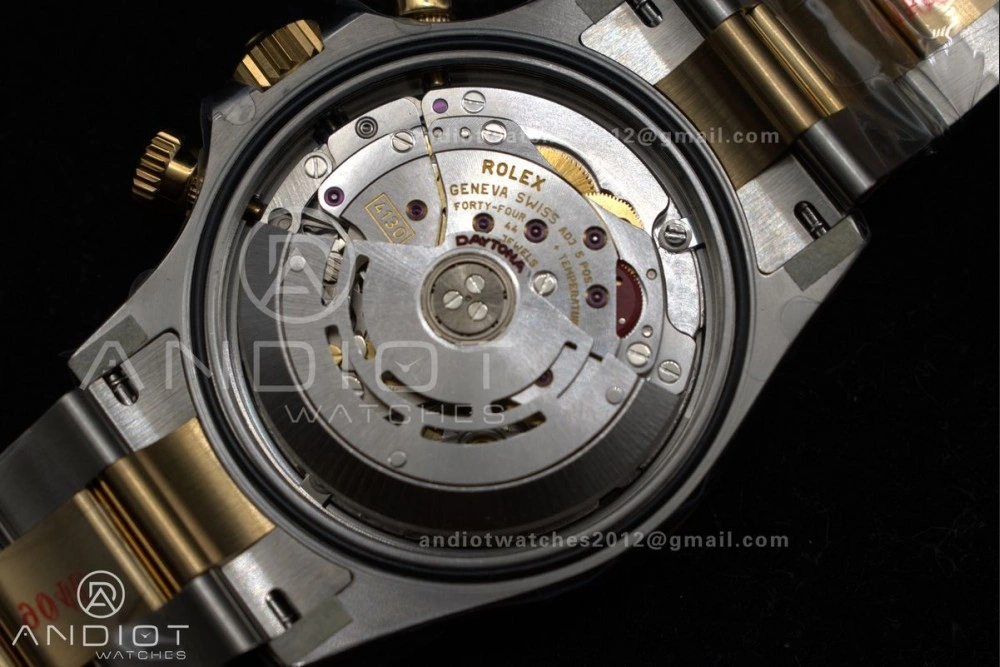 Daytona 116503 Clean 1:1 Best Edition White Dial Arabic Markers on SS YG Bracelet SA4130 V GoodFit 737