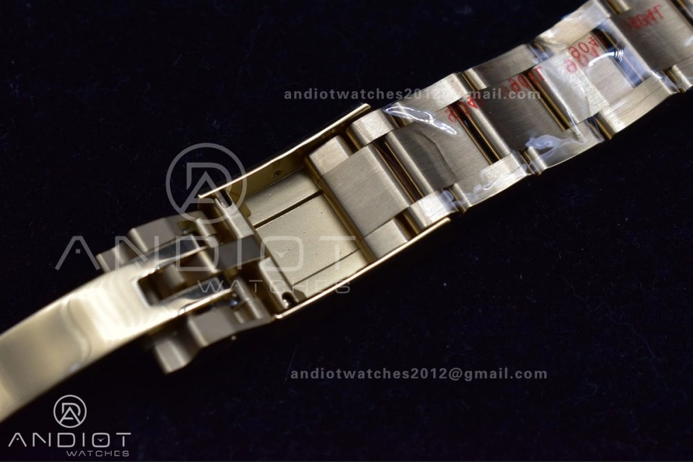 Vibrant Daytona 116505 Clean 1:1 Best Edition Black Dial on YG Bracelet SA4130 V 415
