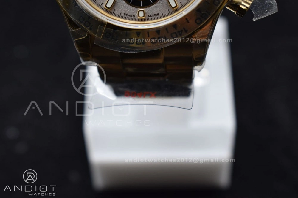 Daytona 116505 QF 1:1 Best Edition Meteorite Dial on RG Bracelet SH4130 V3 (Gain Weight) AllSeason 762