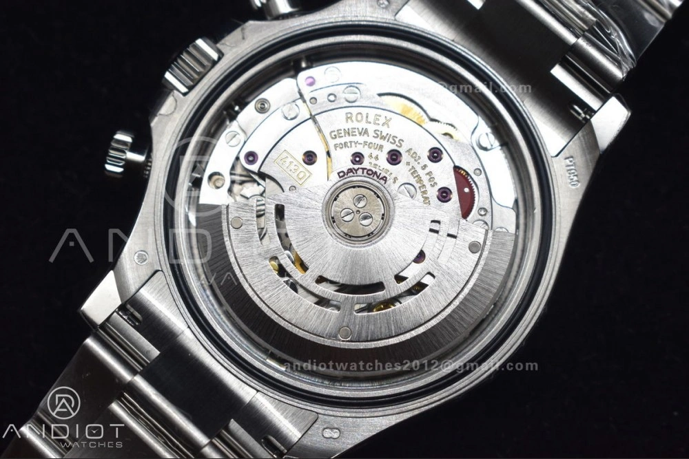 Daytona 116506 Brown Ceramic BTF 1:1 Best Edition Ice Blue Dial on SS Bracelet SA4130 V HighQuality 395