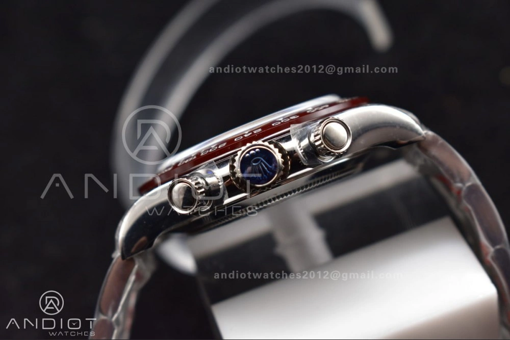 ZipUp Daytona 116506 QF 1:1 Best Edition Ice Blue Dial Crystal Markers on SS Bracelet SH4130 V3 (Gain Weight) 398