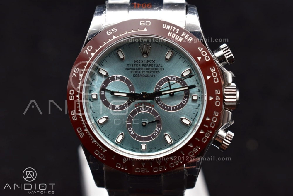GoodFit Daytona 116506 QF 1:1 Best Edition Ice Blue Dial Lume Markers on SS Bracelet SH4130 V3 (Gain Weight) 413