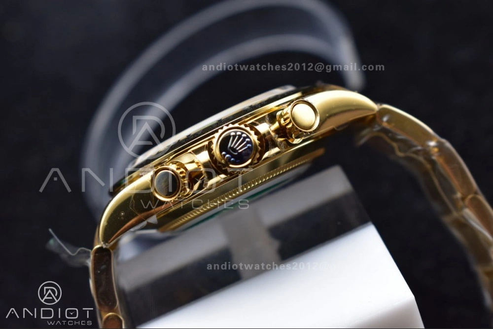 TravelReady Daytona 116508 BTF 1:1 Best Edition Green Dial on YG Bracelet SA 755