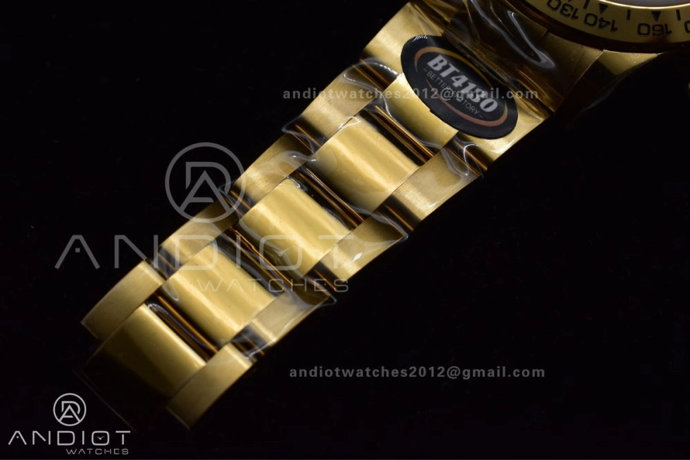OnTrend Daytona 116508 BTF 1:1 Best Edition White Dial on YG Bracelet SA 743