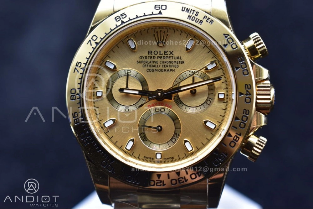 Durable Daytona 116508 BTF 1:1 Best Edition YG Dial on YG Bracelet SA 747