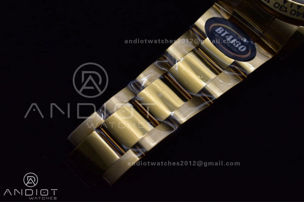 Durable Daytona 116508 BTF 1:1 Best Edition YG Dial on YG Bracelet SA 747