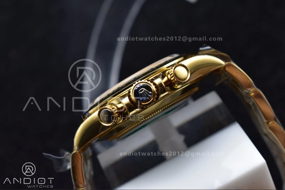 FreshLook Daytona 116508 BTF 1:1 Best Edition YG Black Dial on YG Bracelet SA 761