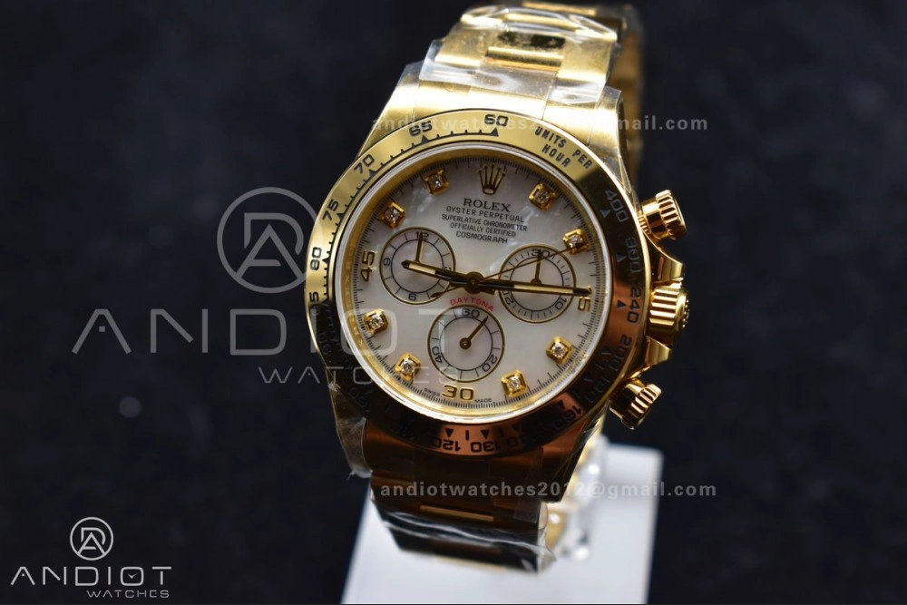 MultiPurpose Daytona 116508 Clean 1:1 Best Edition Oyster YG Dial On YG Bracelet SA 745