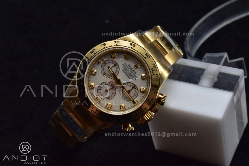 MultiPurpose Daytona 116508 Clean 1:1 Best Edition Oyster YG Dial On YG Bracelet SA 745