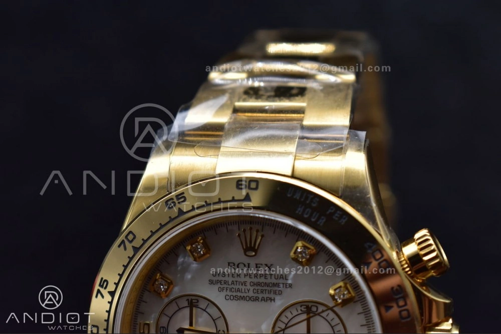 MultiPurpose Daytona 116508 Clean 1:1 Best Edition Oyster YG Dial On YG Bracelet SA 745