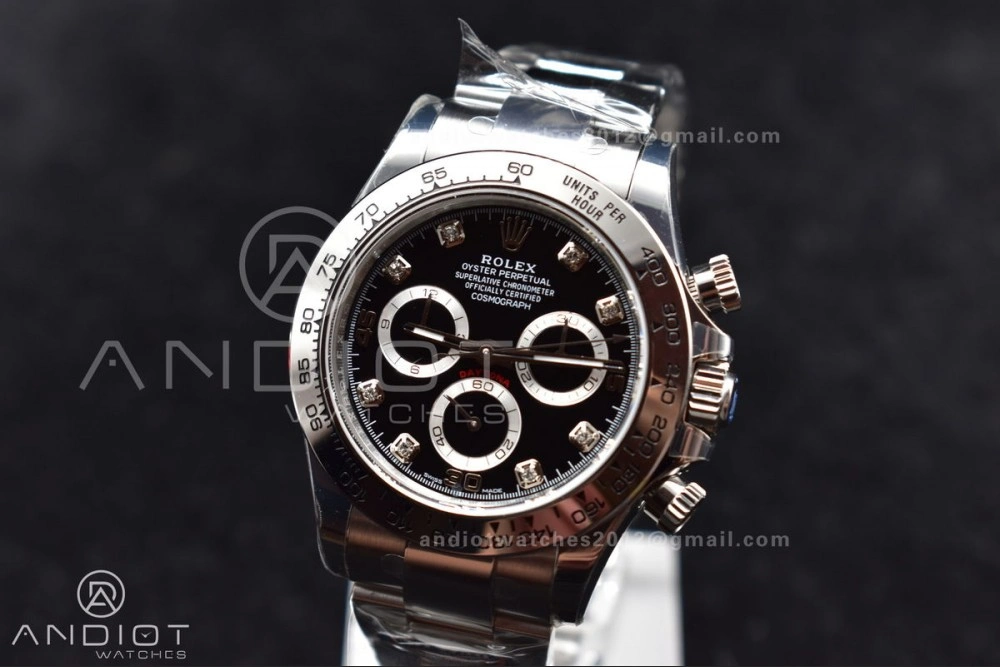 Refined Daytona 116509 BTF 1:1 Best Edition 904L SS Case And Bracelet Black Dial SA 393