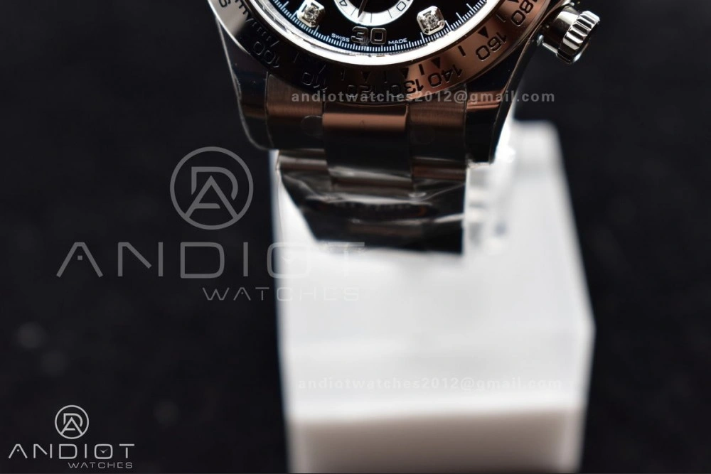 Refined Daytona 116509 BTF 1:1 Best Edition 904L SS Case And Bracelet Black Dial SA 393
