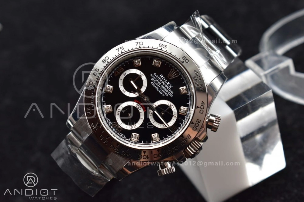 Refined Daytona 116509 BTF 1:1 Best Edition 904L SS Case And Bracelet Black Dial SA 393