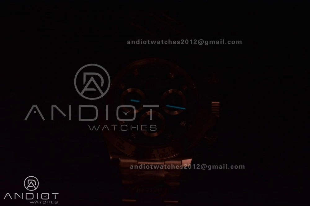 Refined Daytona 116509 BTF 1:1 Best Edition 904L SS Case And Bracelet Black Dial SA 393