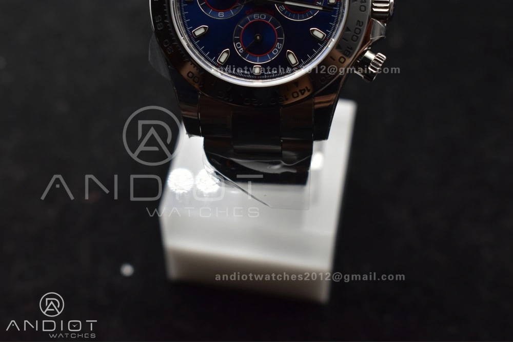 Daytona 116509 BTF 1:1 Best Edition 904L SS Case and Bracelet Blue Dial SA Stretchable 751