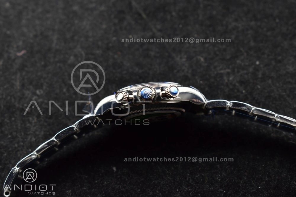 Daytona 116509 BTF 1:1 Best Edition 904L SS Case and Bracelet Blue Dial SA Stretchable 751