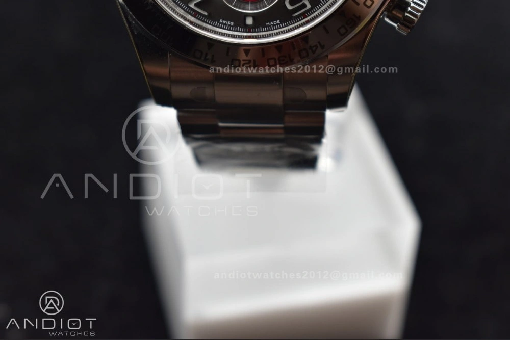 Daytona 116509 Clean 1:1 Best Edition Gray Dial Arabic Markers on SS Bracelet SA4130 V Unique 742