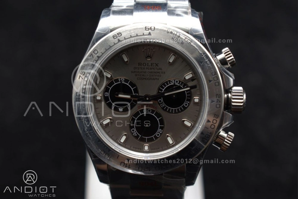 GoAnywhere Daytona 116509 QF 1:1 Best Edition Grey Dial on SS Bracelet SA 756