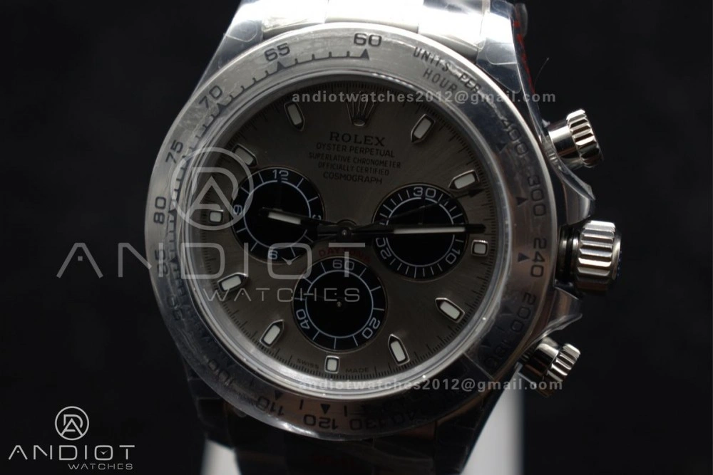 GoAnywhere Daytona 116509 QF 1:1 Best Edition Grey Dial on SS Bracelet SA 756