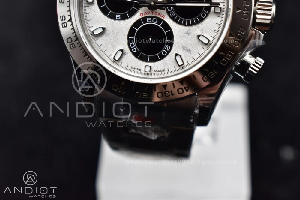Efficient Daytona 116509 QF 1:1 Best Edition Meteorite Dial on SS Bracelet SA4130 V 412