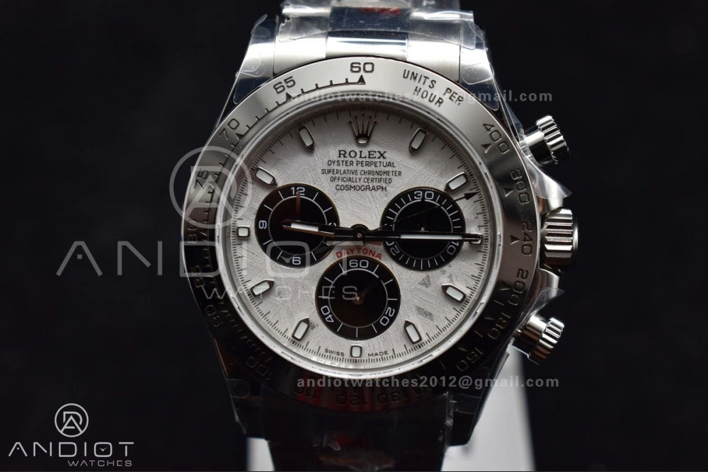 Efficient Daytona 116509 QF 1:1 Best Edition Meteorite Dial on SS Bracelet SA4130 V 412