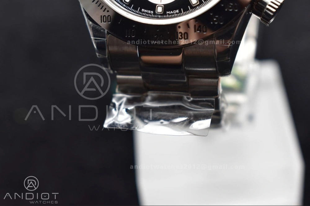 Resilient Daytona 116509 WF 1:1 Best Edition Black Diamonds Dial on SS Bracelet A 752