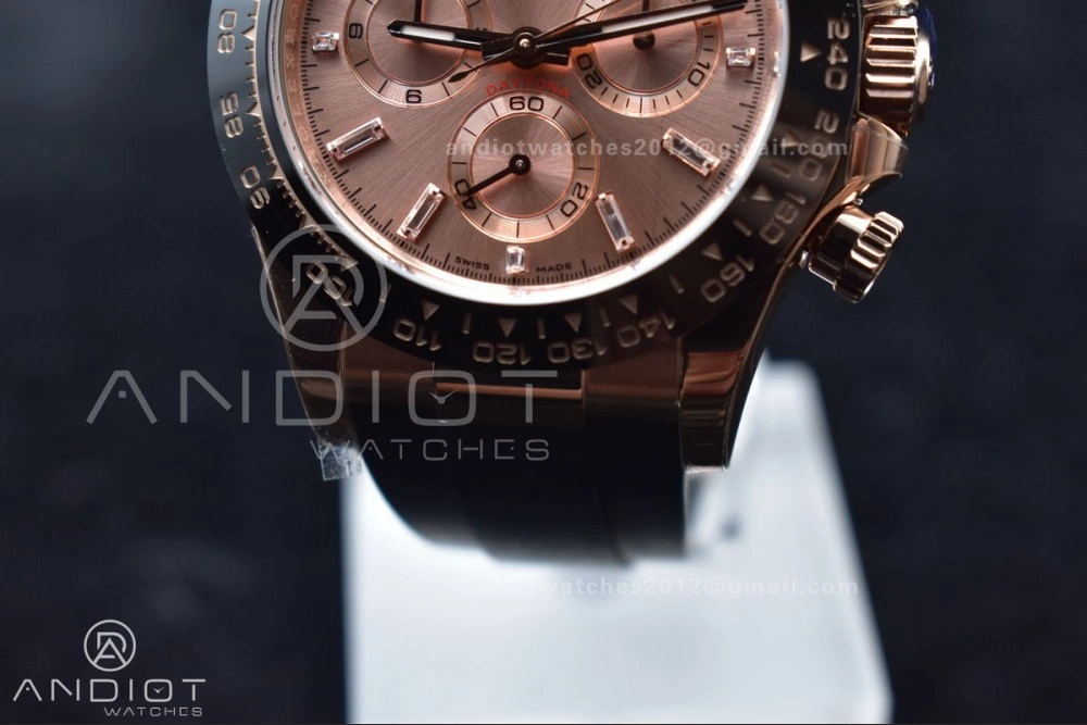 Daytona 116515 BTF 1:1 Best Edition RG Dial on Oysterflex Rubber Strap SA HighQuality 763
