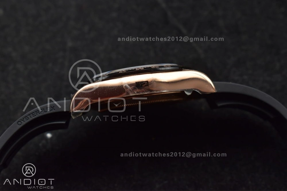 DailyWear Daytona 116515 LN ZF 1:1 Best Edition Chocolate Black Dial on Oyster-flex Strap SH4130 (Gain Weight) 749